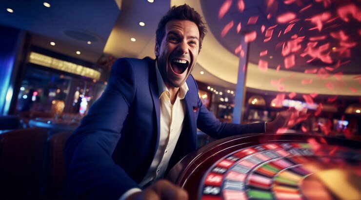 Pemain menggunakan perangkat mobile untuk ikut serta dalam live casino dengan streaming dan interaksi dealer